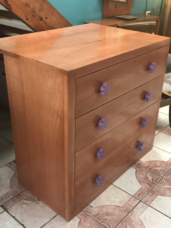 Cómoda mudador flor